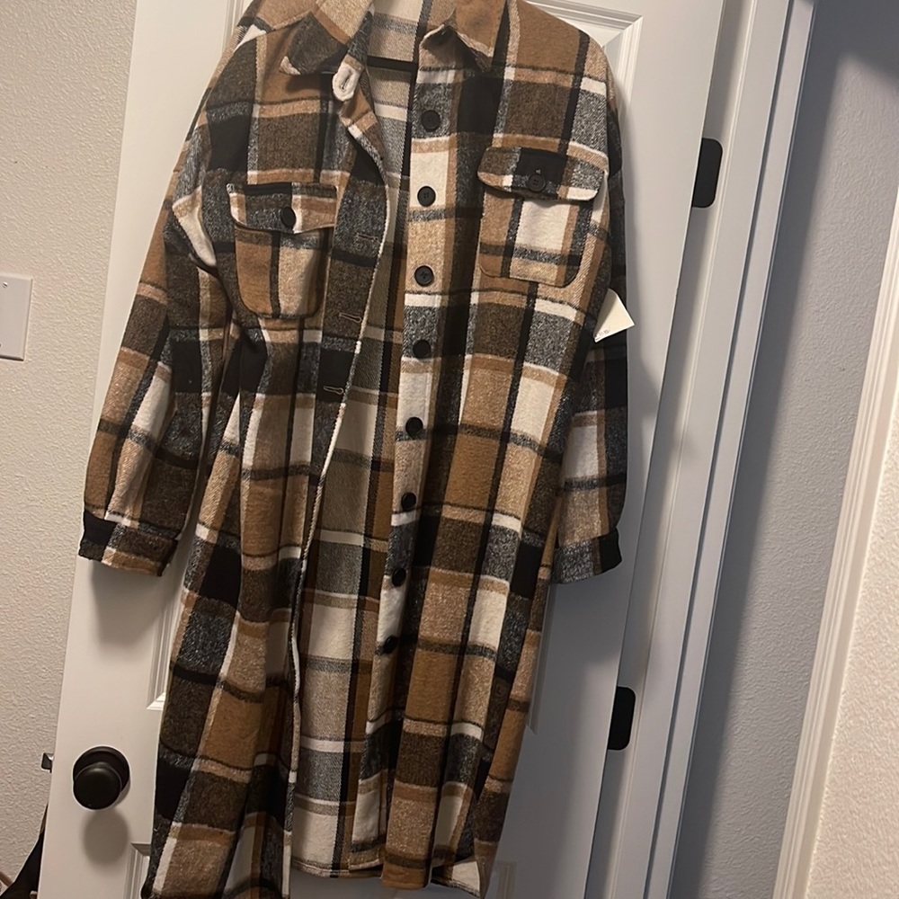 Knee Length Shacket